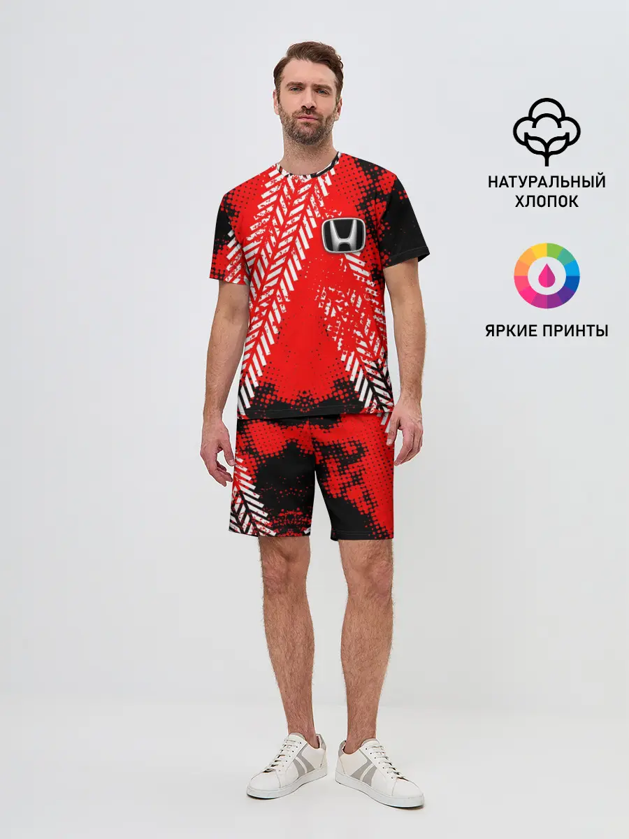 Мужской костюм с шортами / HONDA