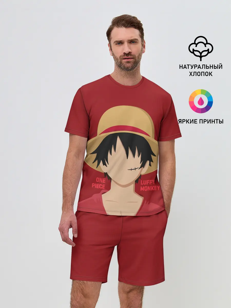 Мужской костюм с шортами / Luffy