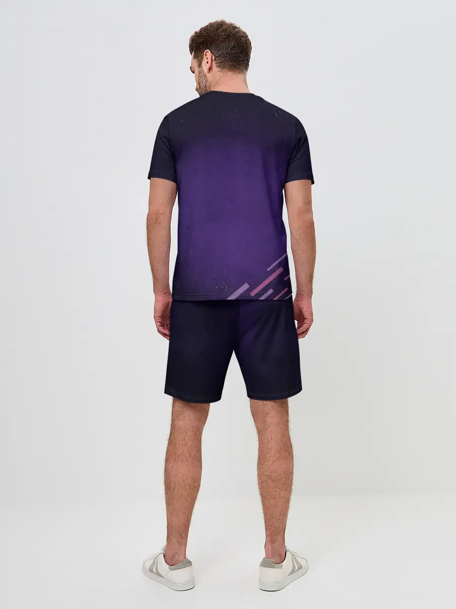 Мужской костюм с шортами / Neon One Piece