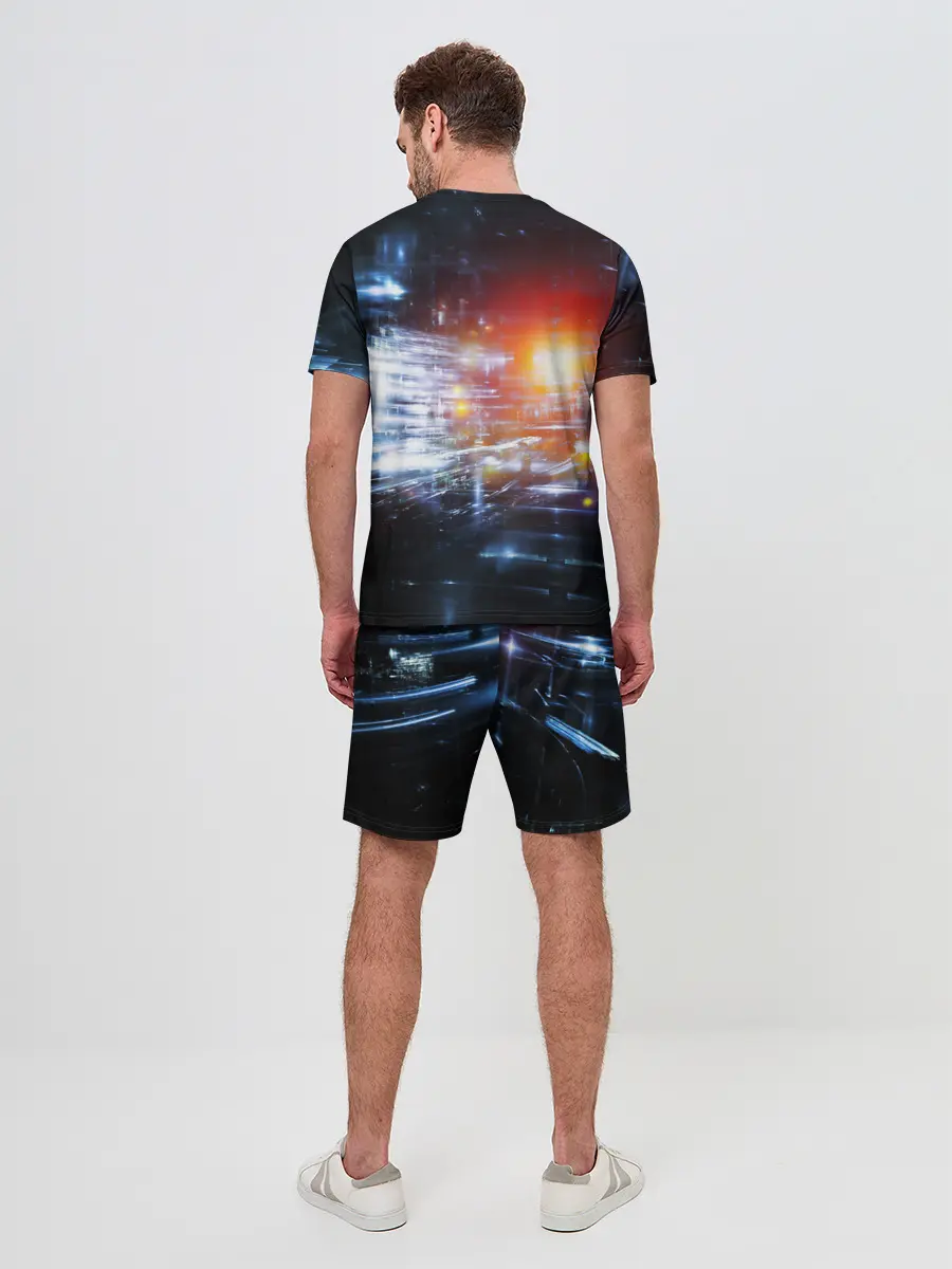 Мужской костюм с шортами / DIGITAL ABSTRACTION