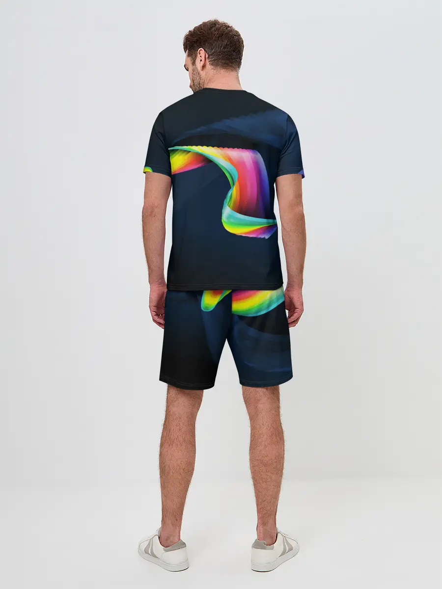 Мужской костюм с шортами / OPTICAL ABSTRACT