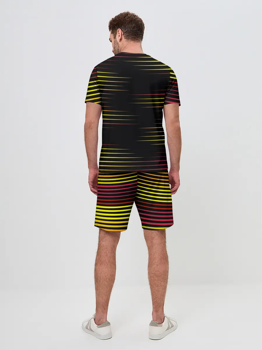 Мужской костюм с шортами / HORIZONTAL GEOMETRY