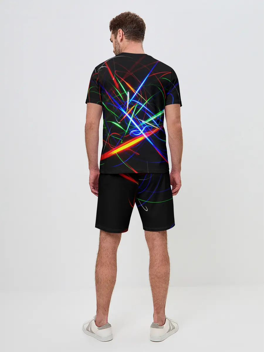 Мужской костюм с шортами / ФРАКТАЛЬНЫЕ ИСКРЫ