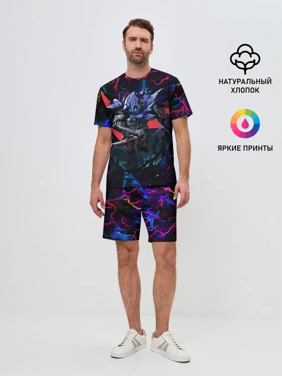 Мужской костюм с шортами / Omen | Valorant