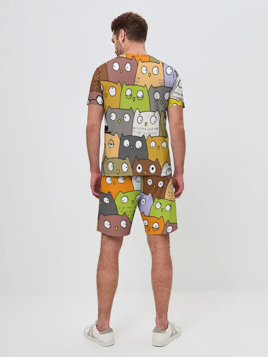 Мужской костюм с шортами / СОВЫ КОТИКИ