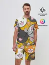 Мужской костюм с шортами / КОТЫ