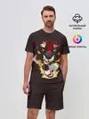 Мужской костюм с шортами / Sonic. Шедоу