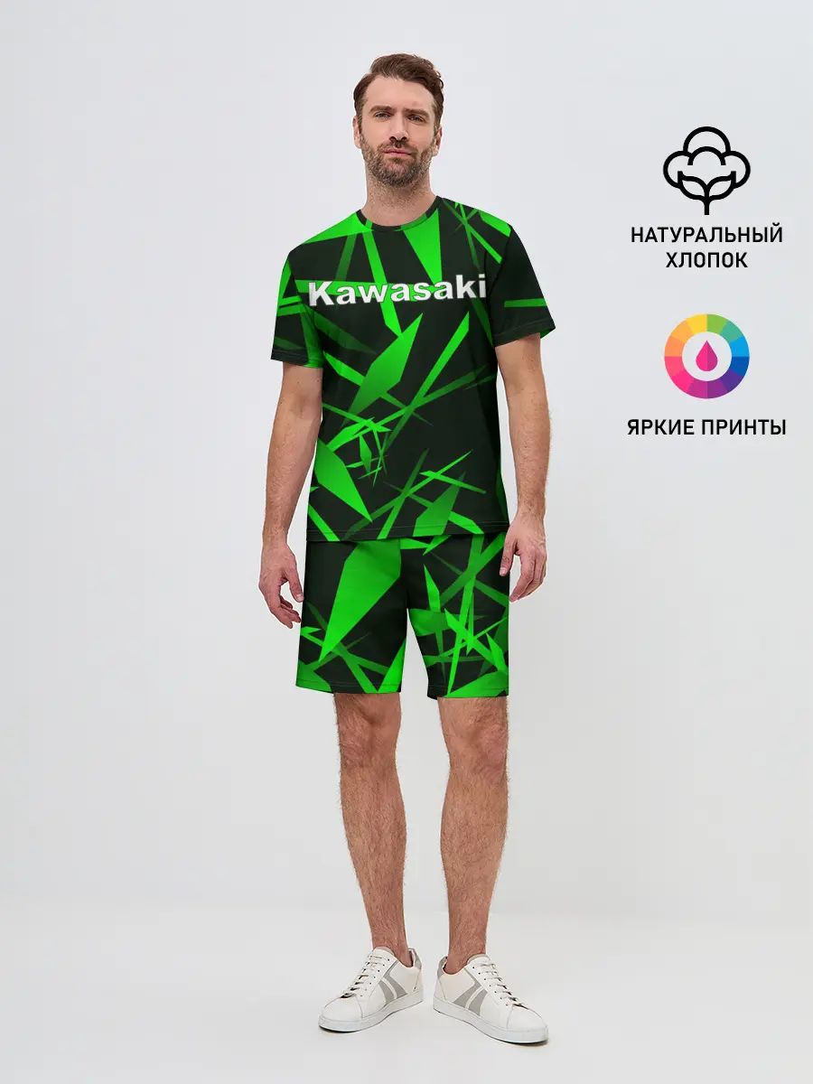 Мужской костюм с шортами / Kawasaki