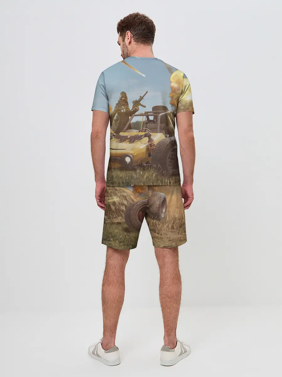 Мужской костюм с шортами / Pubg Mobile