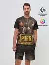 Мужской костюм с шортами / Pubg Mobile