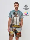 Мужской костюм с шортами / PUBG