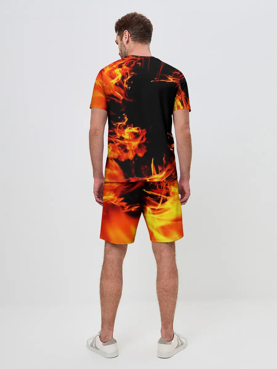 Мужской костюм с шортами / ОГОНЬ | FIRE