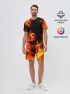Мужской костюм с шортами / ОГОНЬ | FIRE