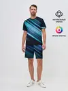Мужской костюм с шортами / GEOMETRY STRIPES