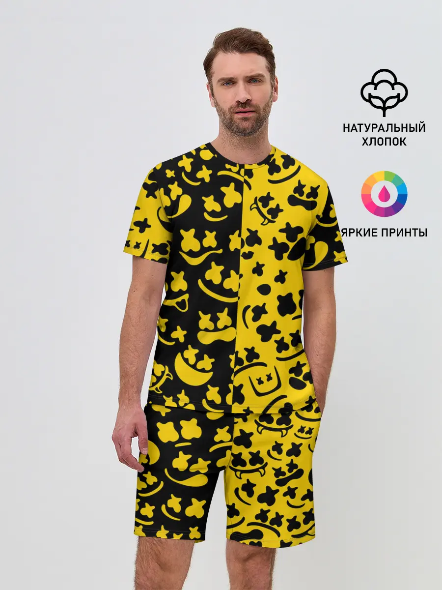Мужской костюм с шортами / FORTNITE x MARSHMELLO