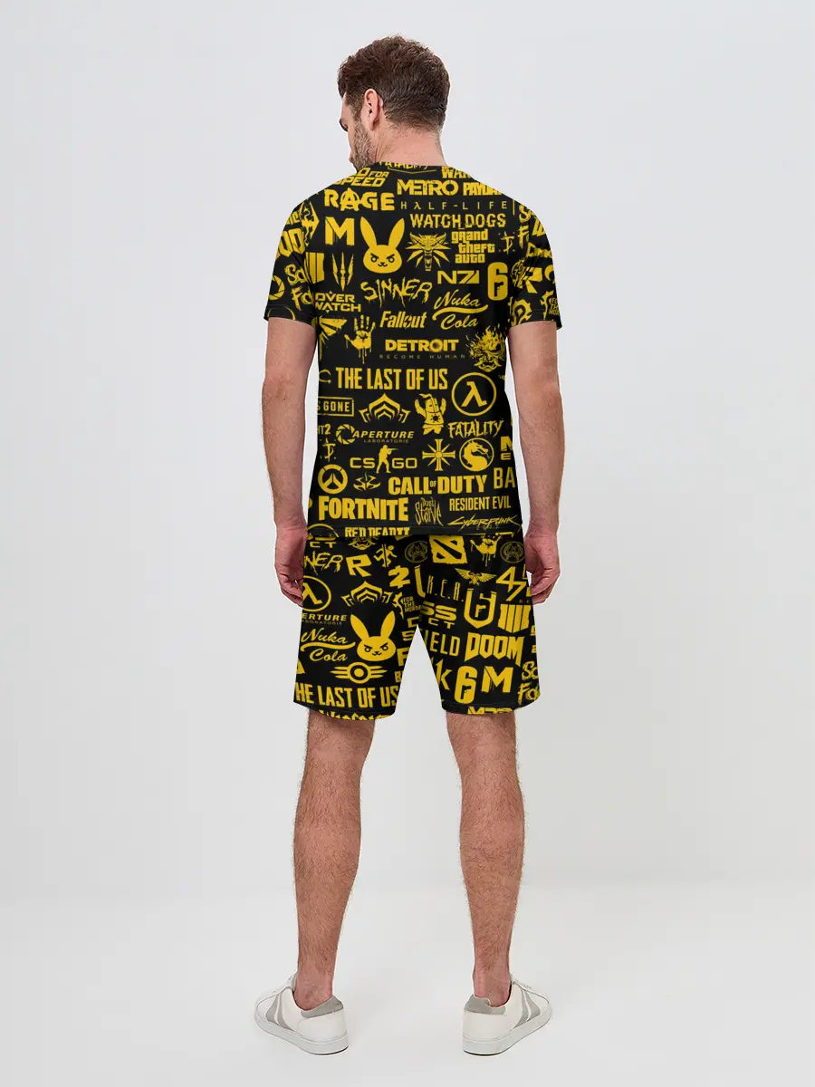 Мужской костюм с шортами / ЛОГОТИПЫ ИГР