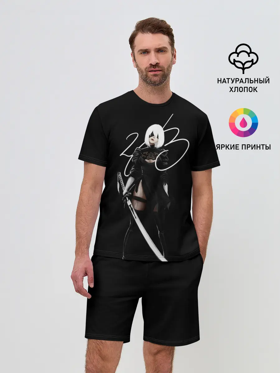 Мужской костюм с шортами / 2B