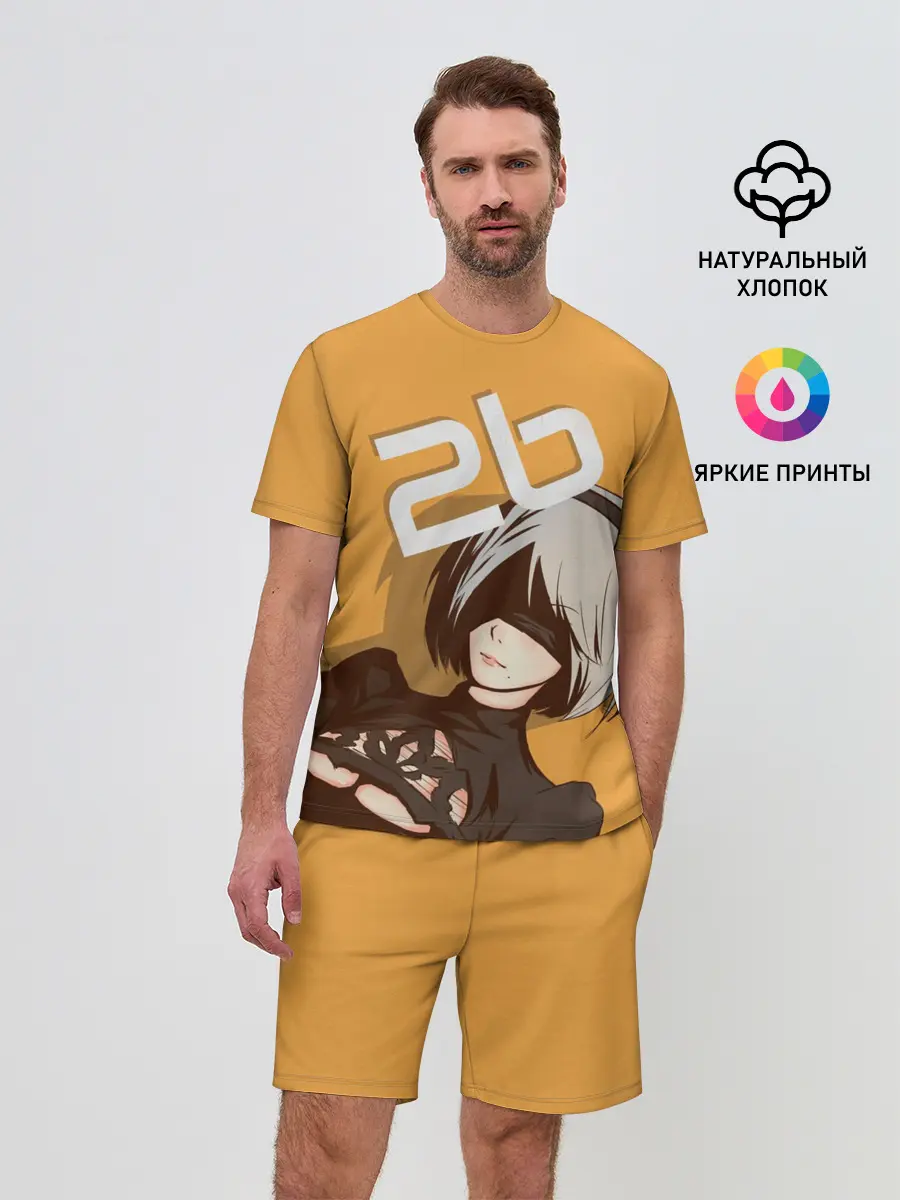 Мужской костюм с шортами / 2b