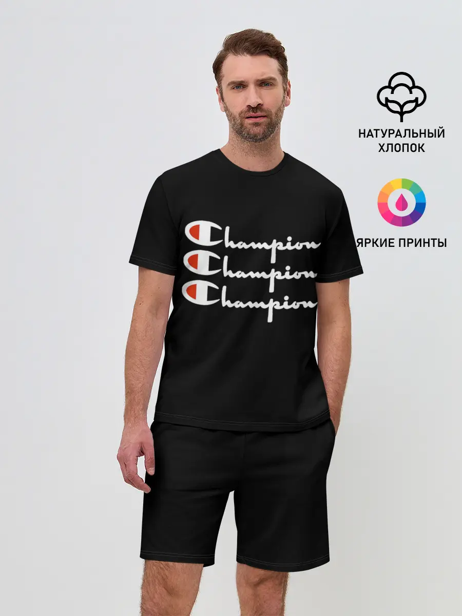 Мужской костюм с шортами / Champion X3