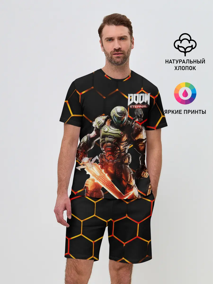 Мужской костюм с шортами / DOOM | Броня