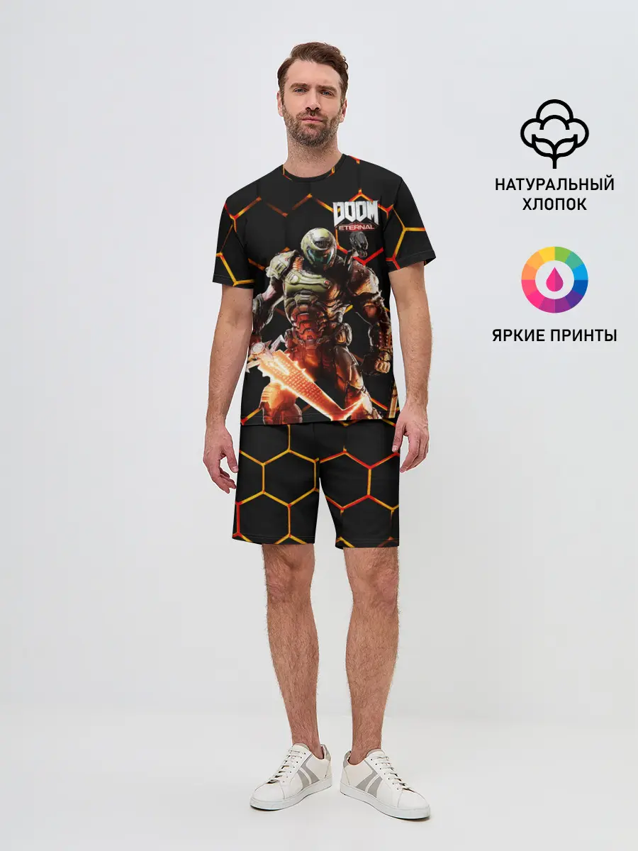 Мужской костюм с шортами / DOOM | Броня