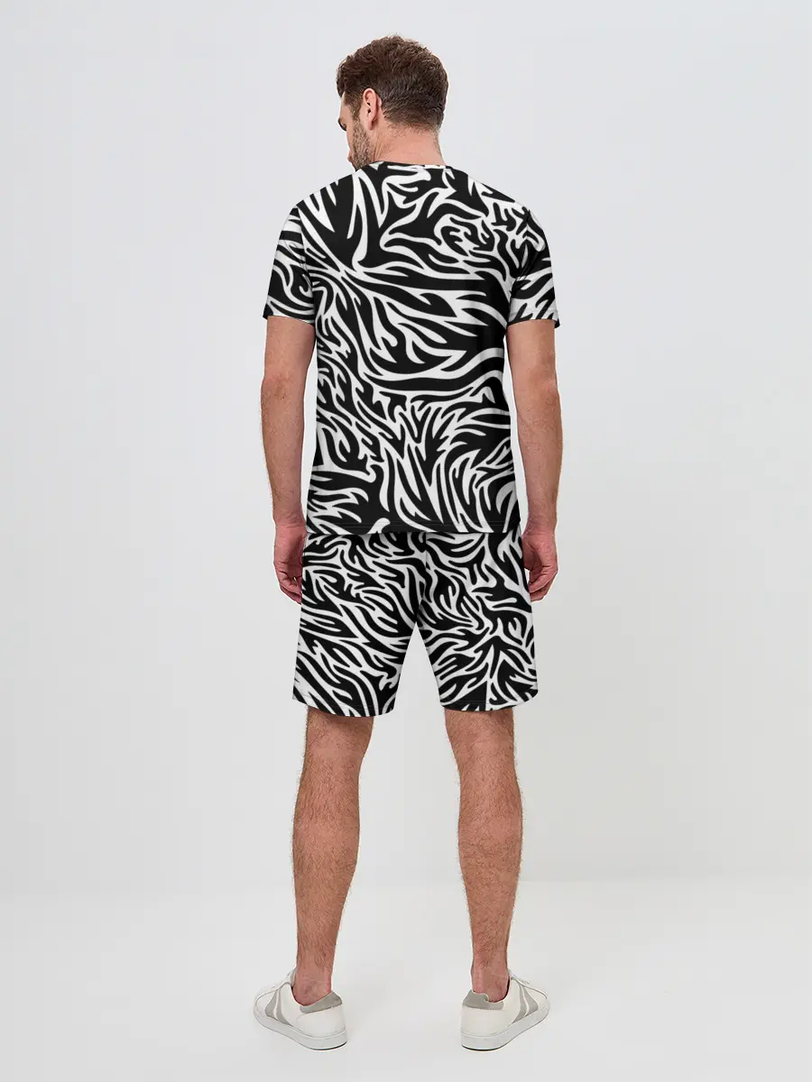 Мужской костюм с шортами / Мудрая Панда