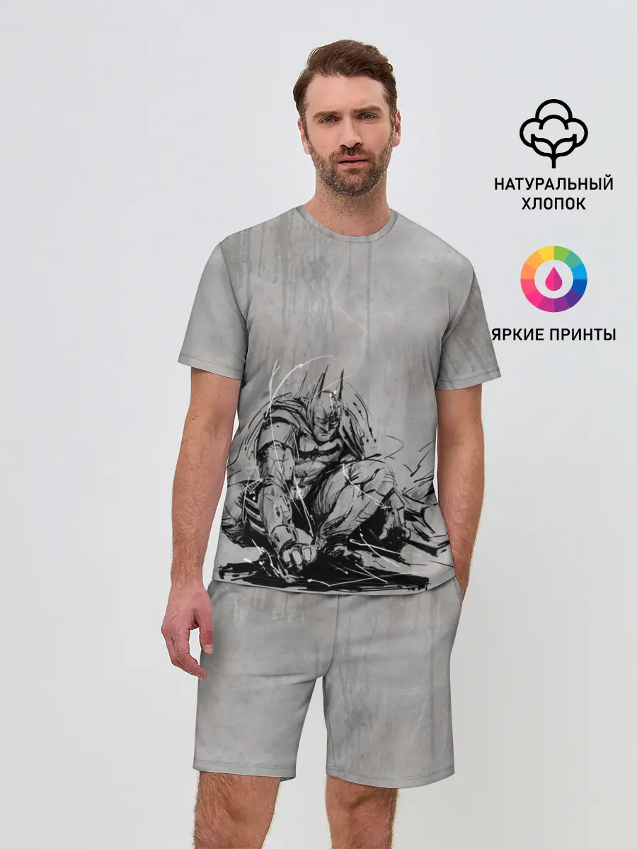 Мужской костюм с шортами / Batman: Arkham Knight