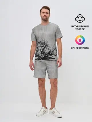 Мужской костюм с шортами / Batman: Arkham Knight