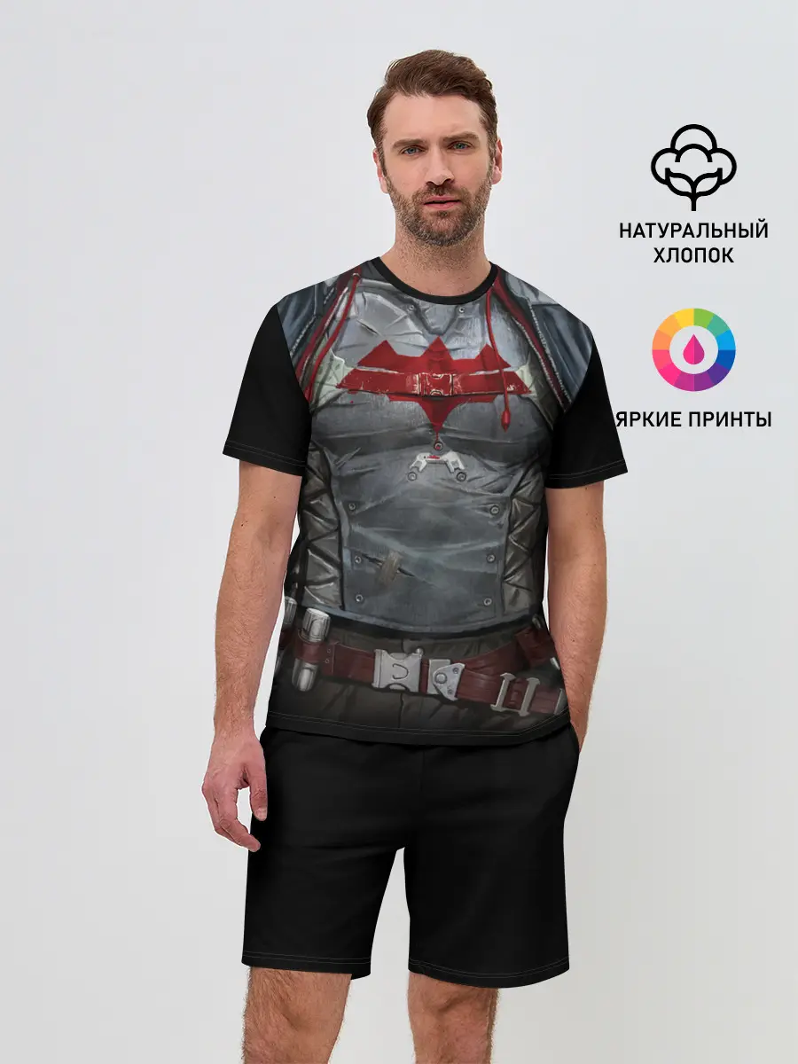 Мужской костюм с шортами / Red Hood