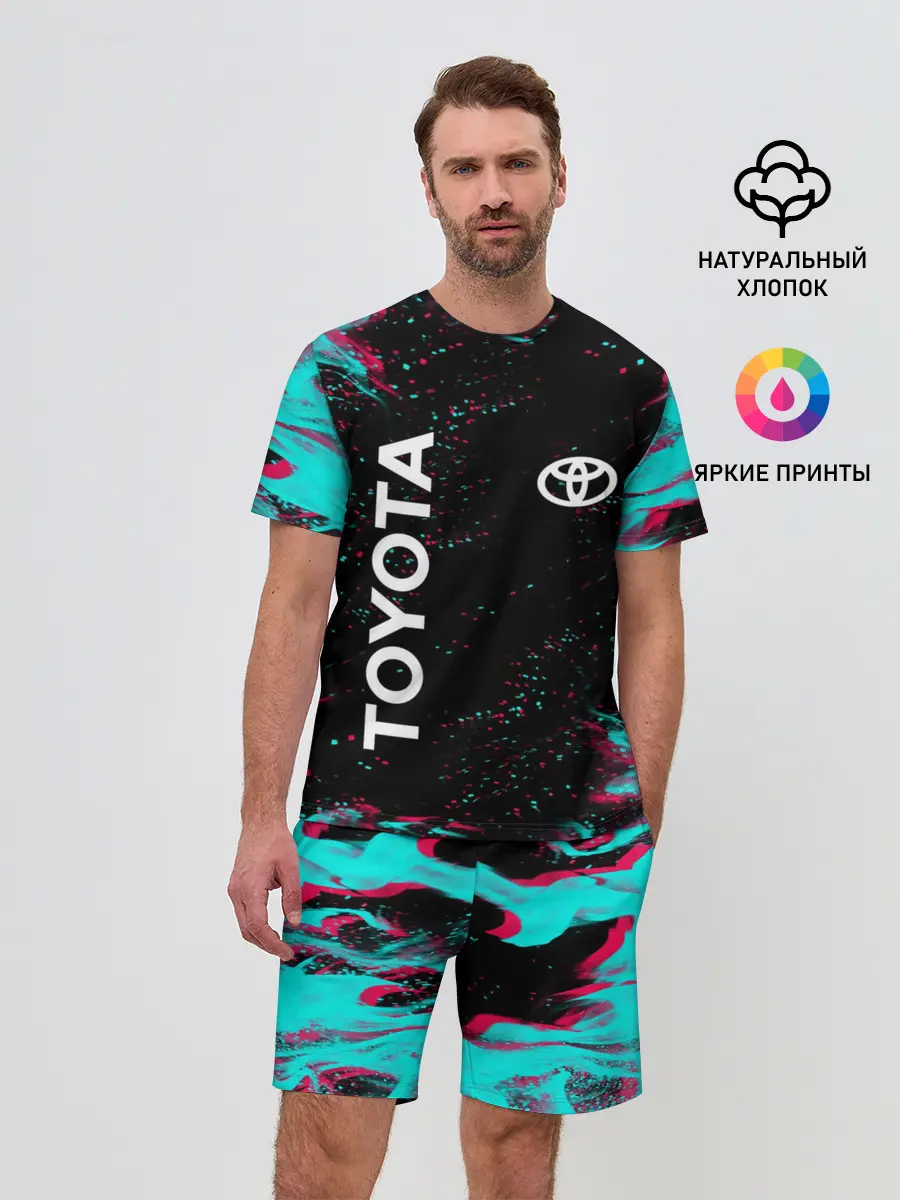 Мужской костюм с шортами / TOYOTA