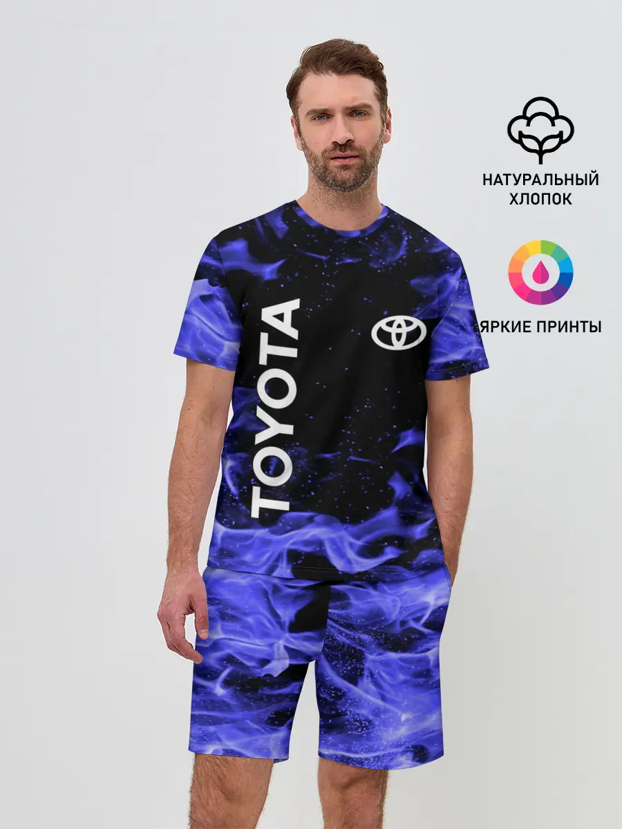 Мужской костюм с шортами / TOYOTA