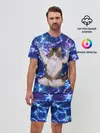 Мужской костюм с шортами / Грозовой Котик