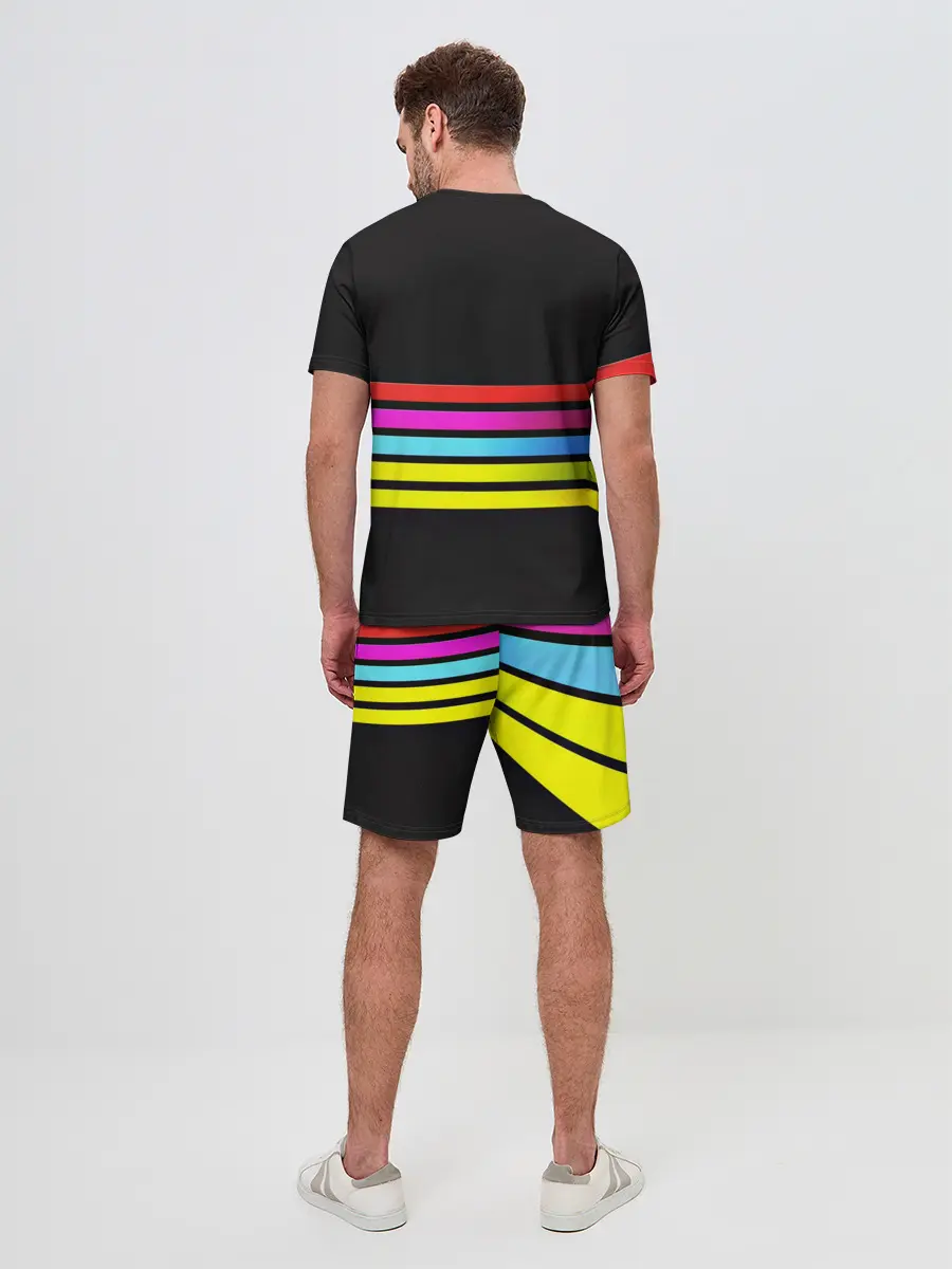 Мужской костюм с шортами / NEON GEOMETRY