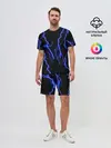Мужской костюм с шортами / МОЛНИИ
