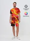 Мужской костюм с шортами / УДАРЫ МОЛНИИ
