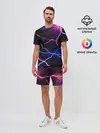 Мужской костюм с шортами / НЕОНОВЫЕ МОЛНИИ