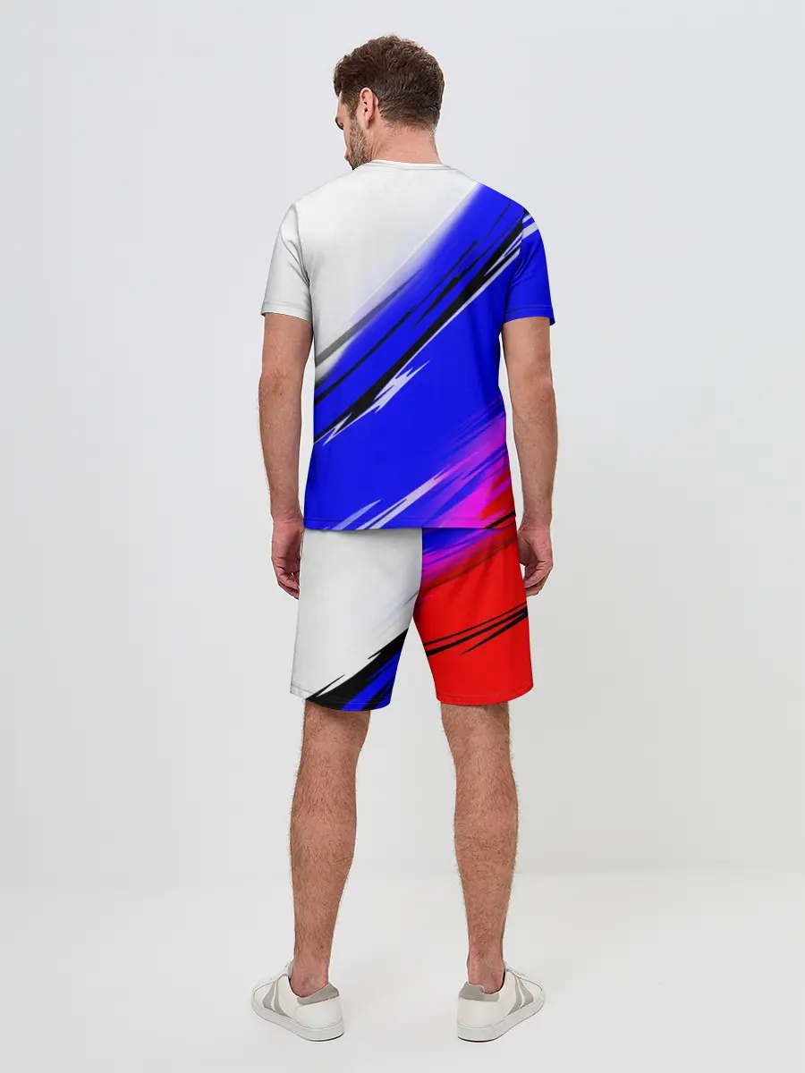 Мужской костюм с шортами / Патриот России