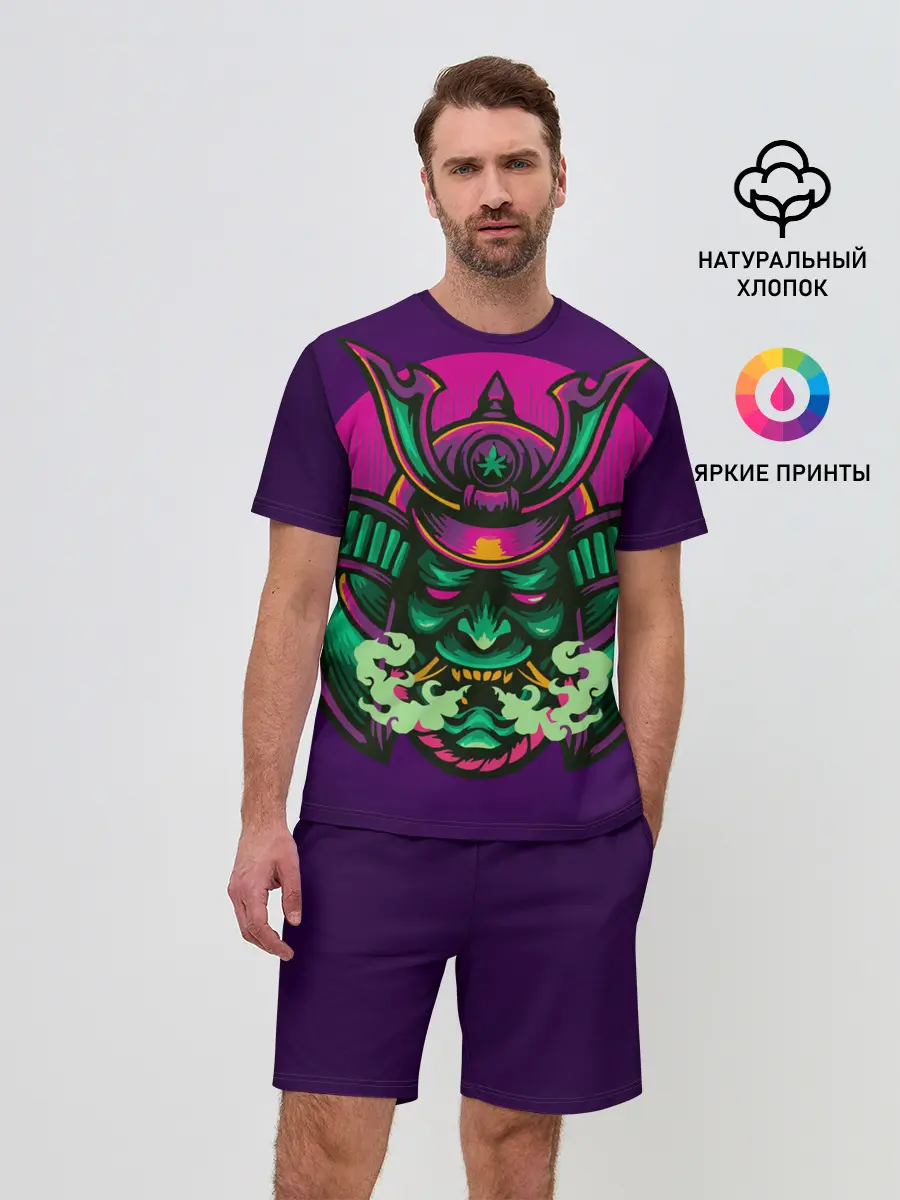 Мужской костюм с шортами / Маска Хання