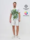 Мужской костюм с шортами / Пальмы над головой