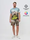 Мужской костюм с шортами / PUBG team up