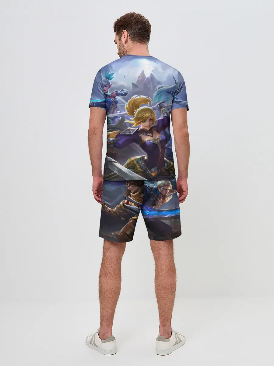 Мужской костюм с шортами / mobile legends