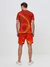 Мужской костюм с шортами / Неоновый Огонь