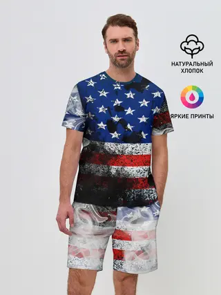Мужской костюм с шортами / США