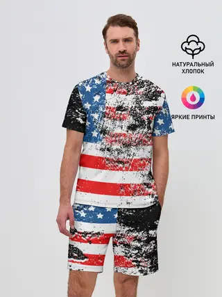 Мужской костюм с шортами / США