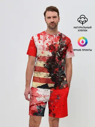 Мужской костюм с шортами / США