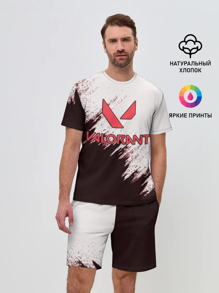 Мужской костюм с шортами / VALORANT