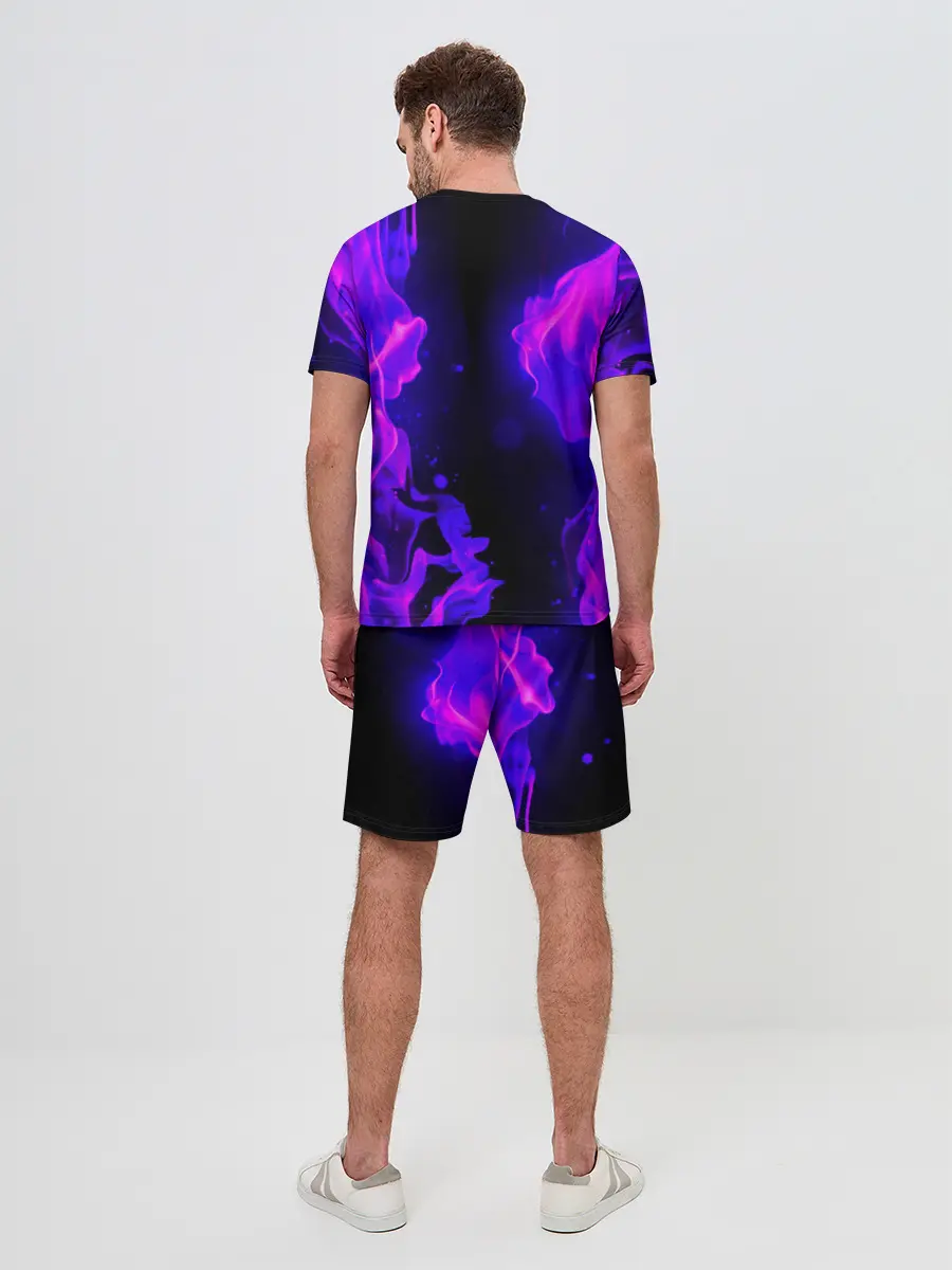 Мужской костюм с шортами / MINECRAFT