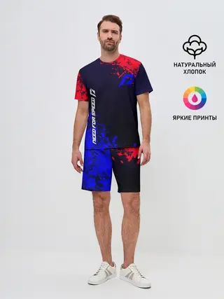 Мужской костюм с шортами / Need for speed Shift