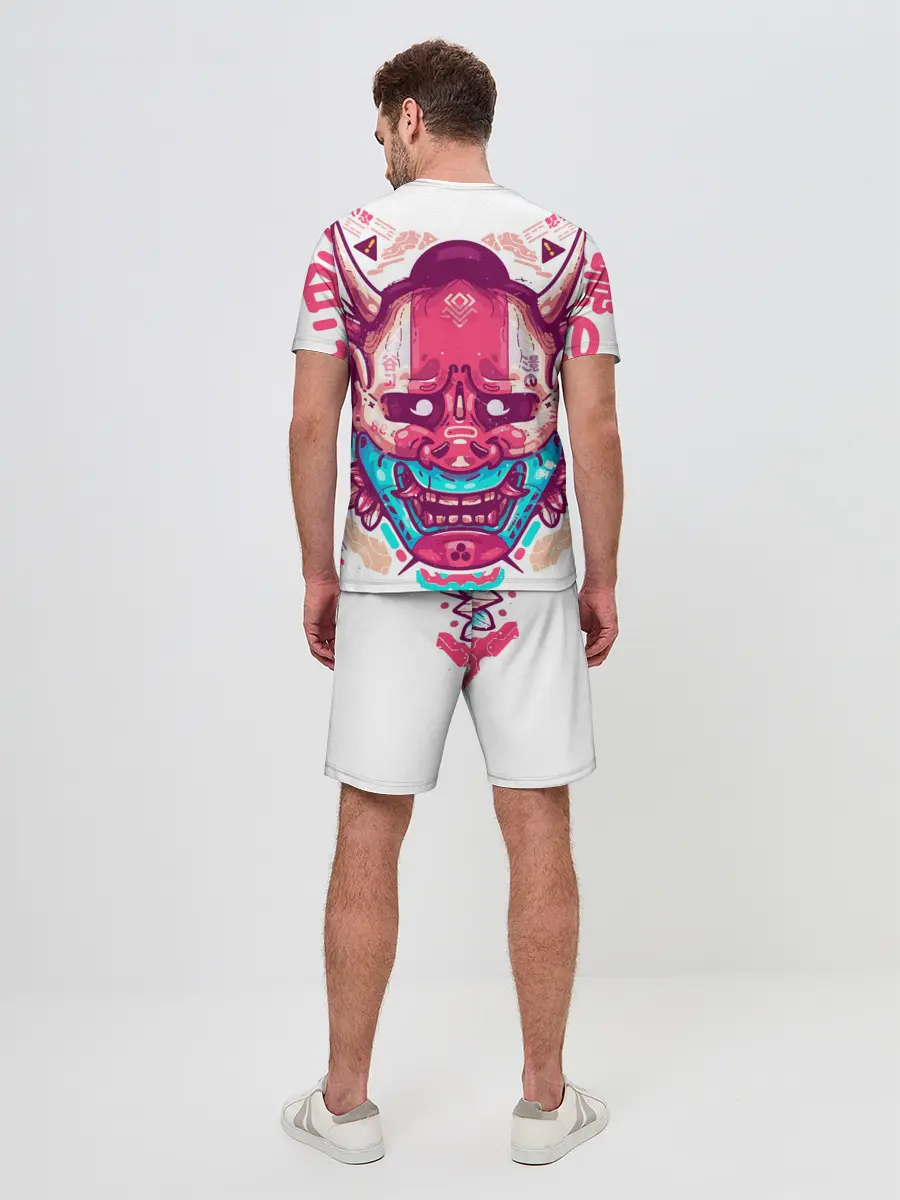 Мужской костюм с шортами / Маска Ханья светлая