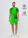 Мужской костюм с шортами / GREEN